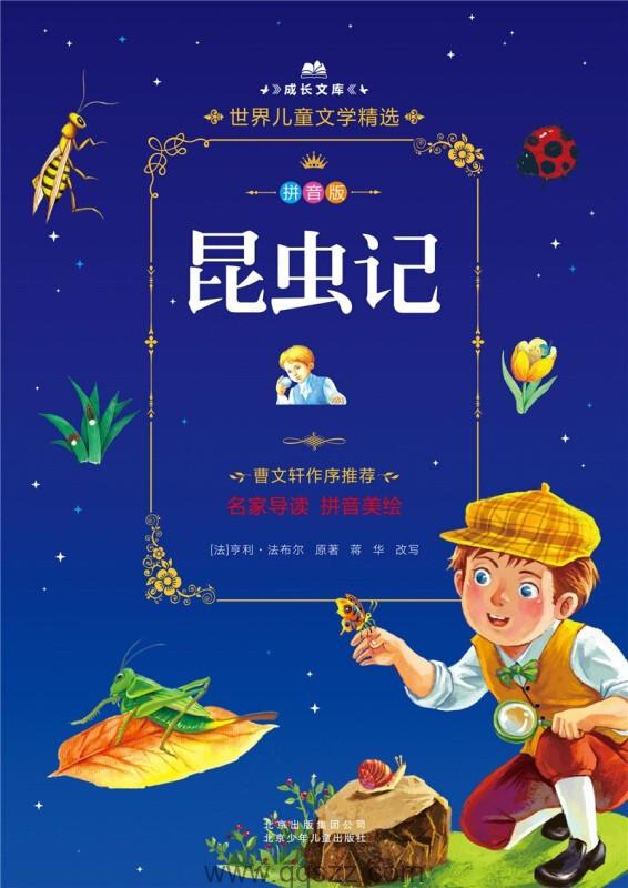 昆虫记(美绘版) epub,mobi,azw3 Kindle电子书下载